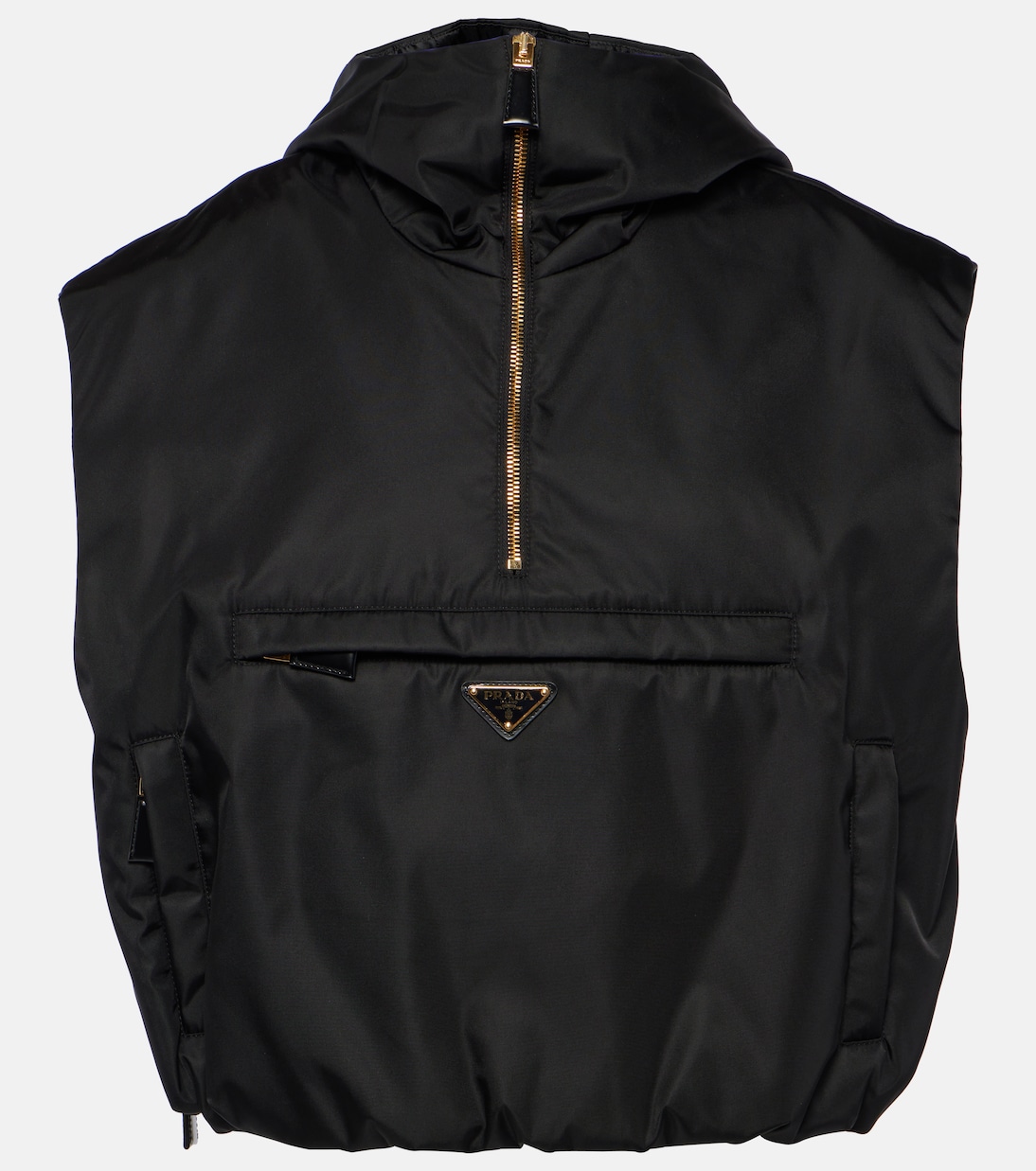 

Жилет-пуховик Re-Nylon Prada, Nero