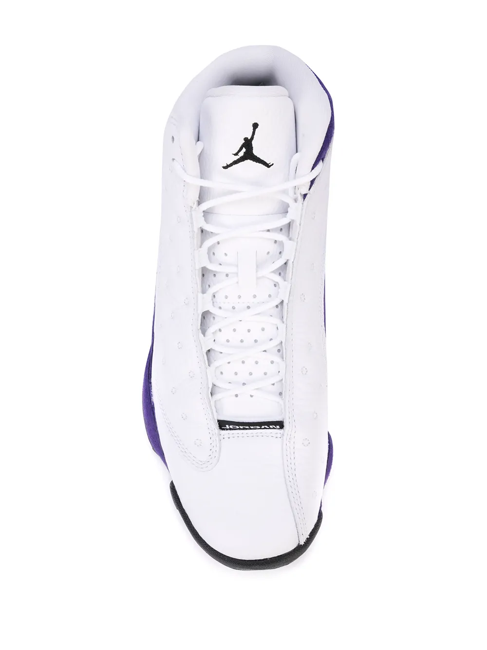 Кроссовки Air  Retro 13 Lakers Jordan, белый — фото 4