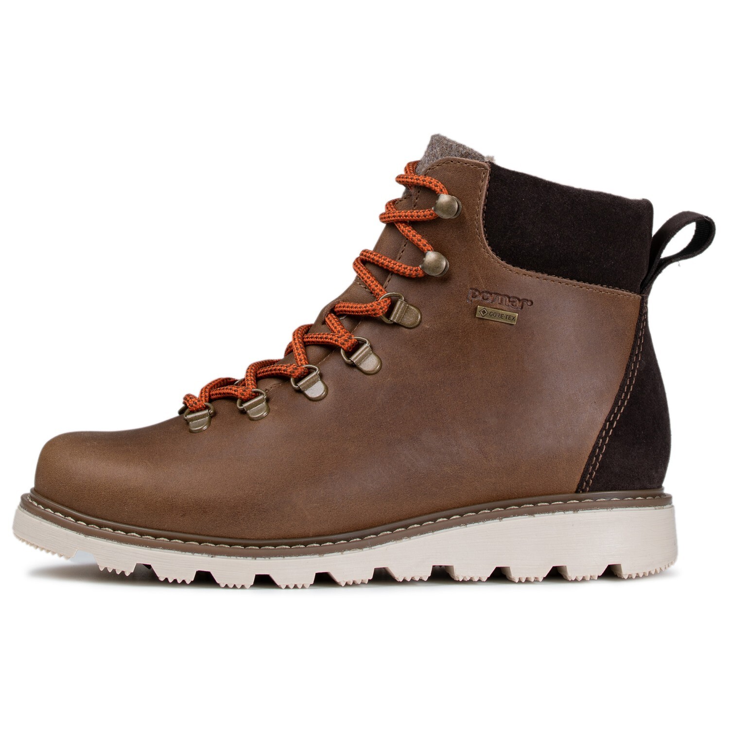 

Зимняя обувь Pomar Oras GTX Ankle Boot, цвет Oak Terra Pull-Up/Brown Suede