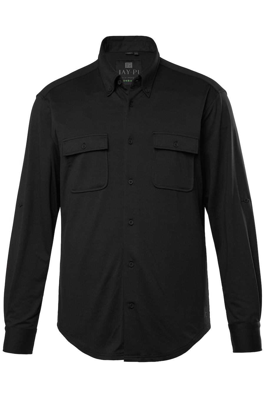 

Спортивная рубашка на пуговицах классического кроя JAY-PI, черный