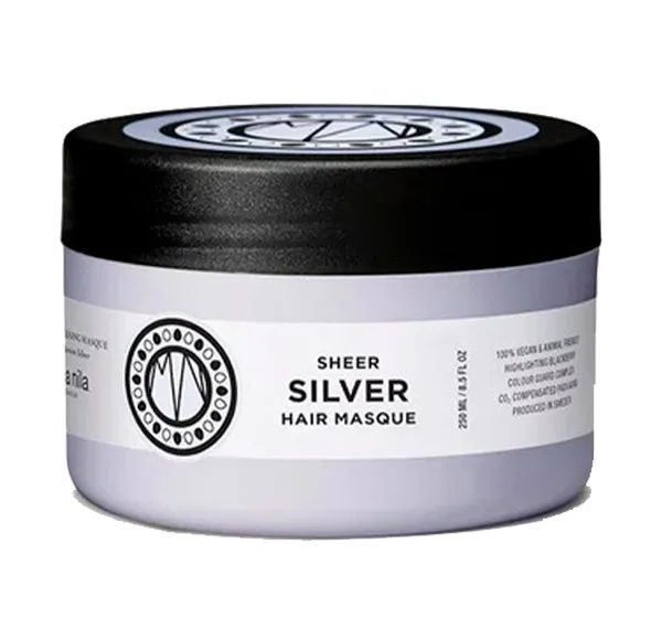 

Маска для светлых/седоватых волос Sheer Silver Maria Nila, 250 ml