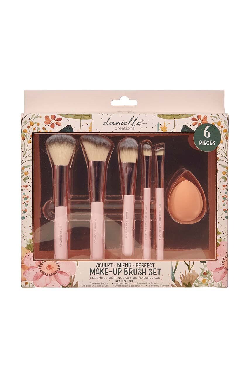 

Набор кистей для макияжа Danielle Beauty, 6 шт, цвет multicolore