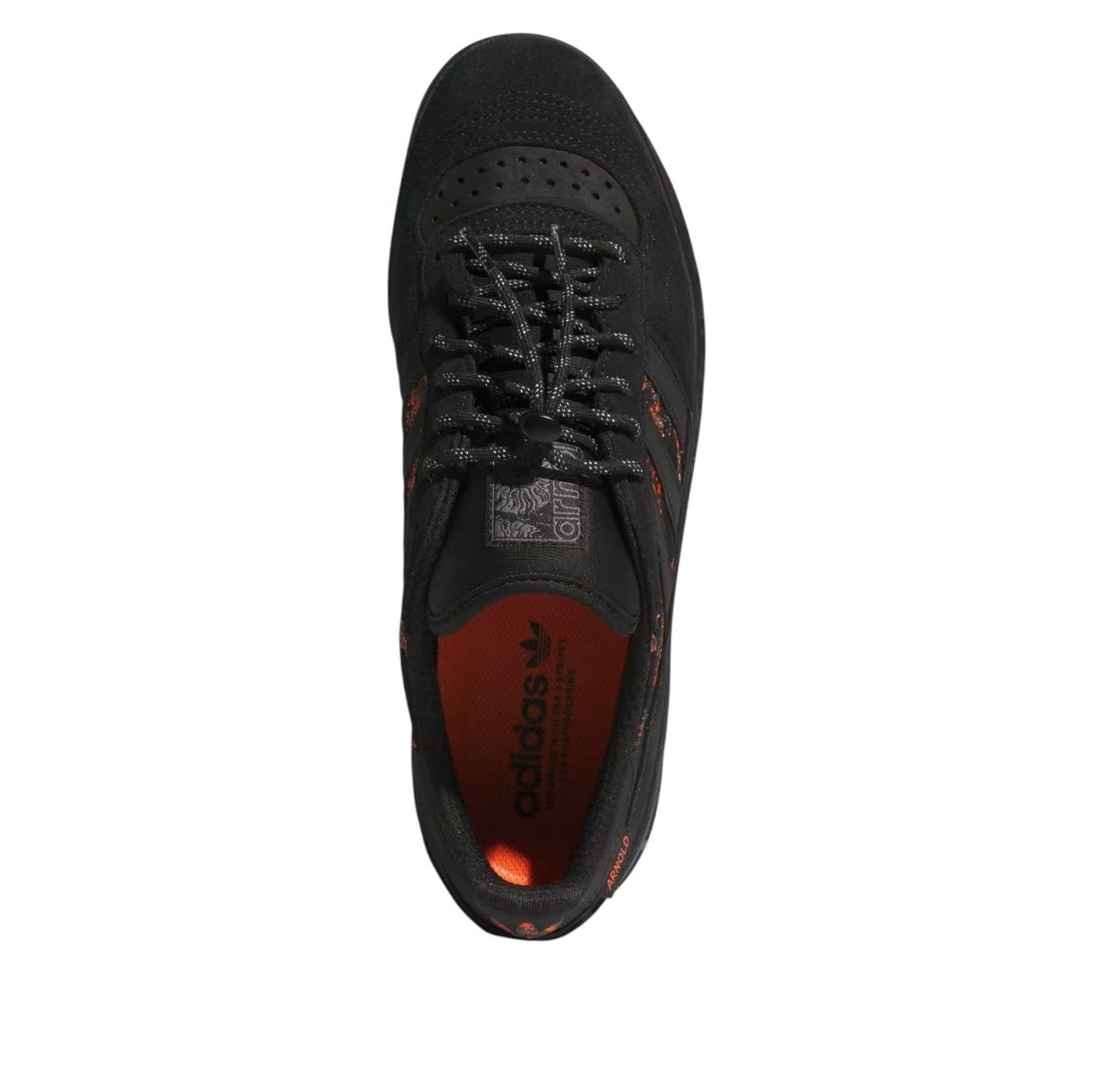 Топ adidas Handball Top x Mike Arnold 'Black Semi Impact Orange' — фото 3