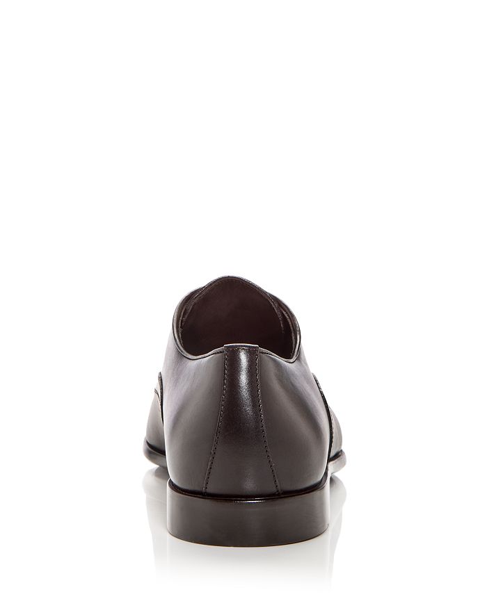 Мужские оксфорды Cortez с кожаным мыском. FERRAGAMO, коричневый — фото 3