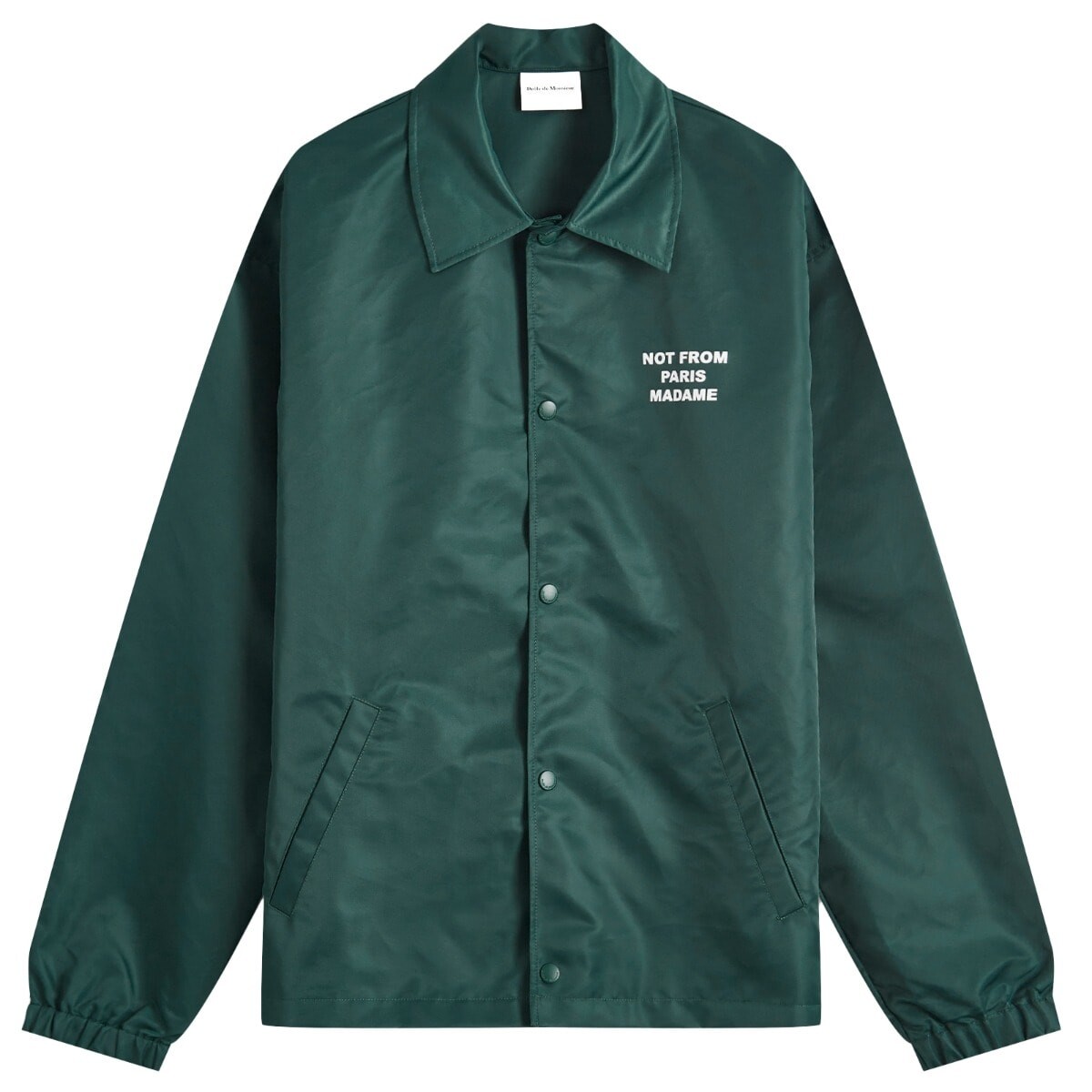 

Рубашка Drôle De Monsieur Slogan Coach, цвет Dark Green