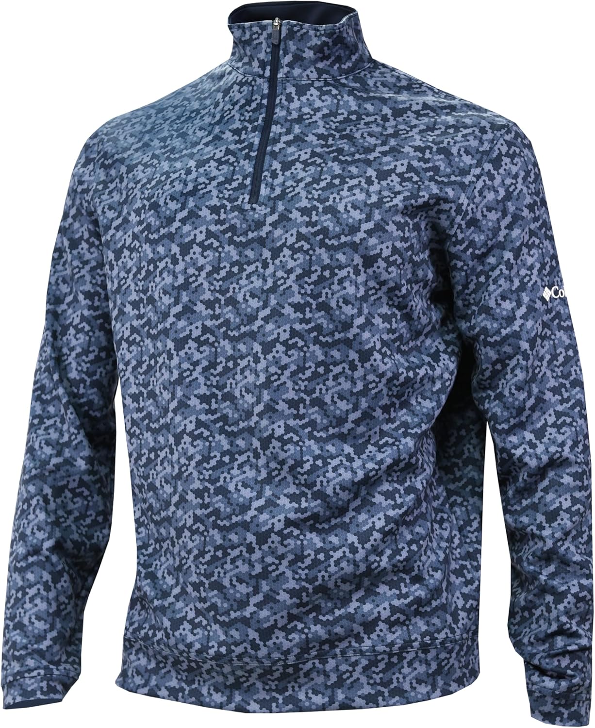 

Columbia Golf мужская толстовка Omni-Wick Printed Wickhams Hills, Honeycomb Collegiate Navy