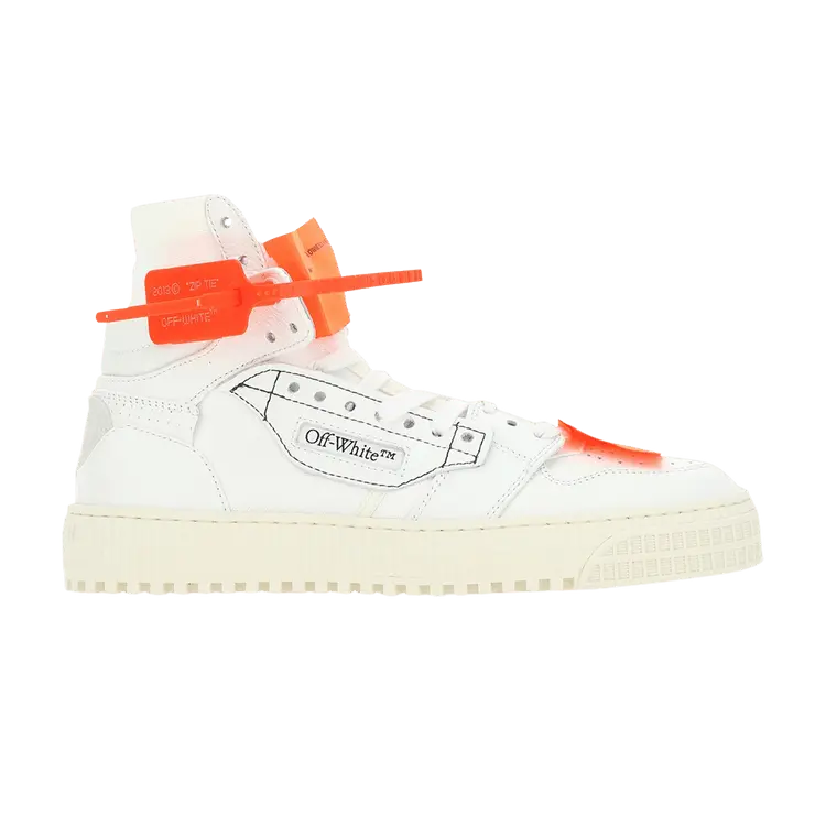 Кроссовки Off-White Off-White Wmns Off-Court 3.0 High 'White', белый