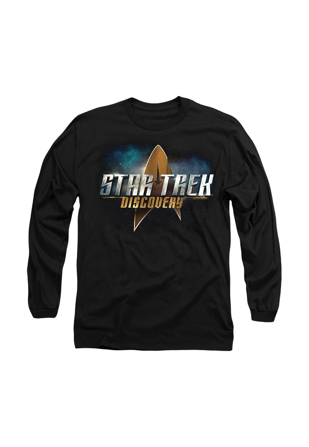 

Топ с длинными рукавами STAR TREK DISCOVERY DISCOVERY LOGO Cotton Soul, черный