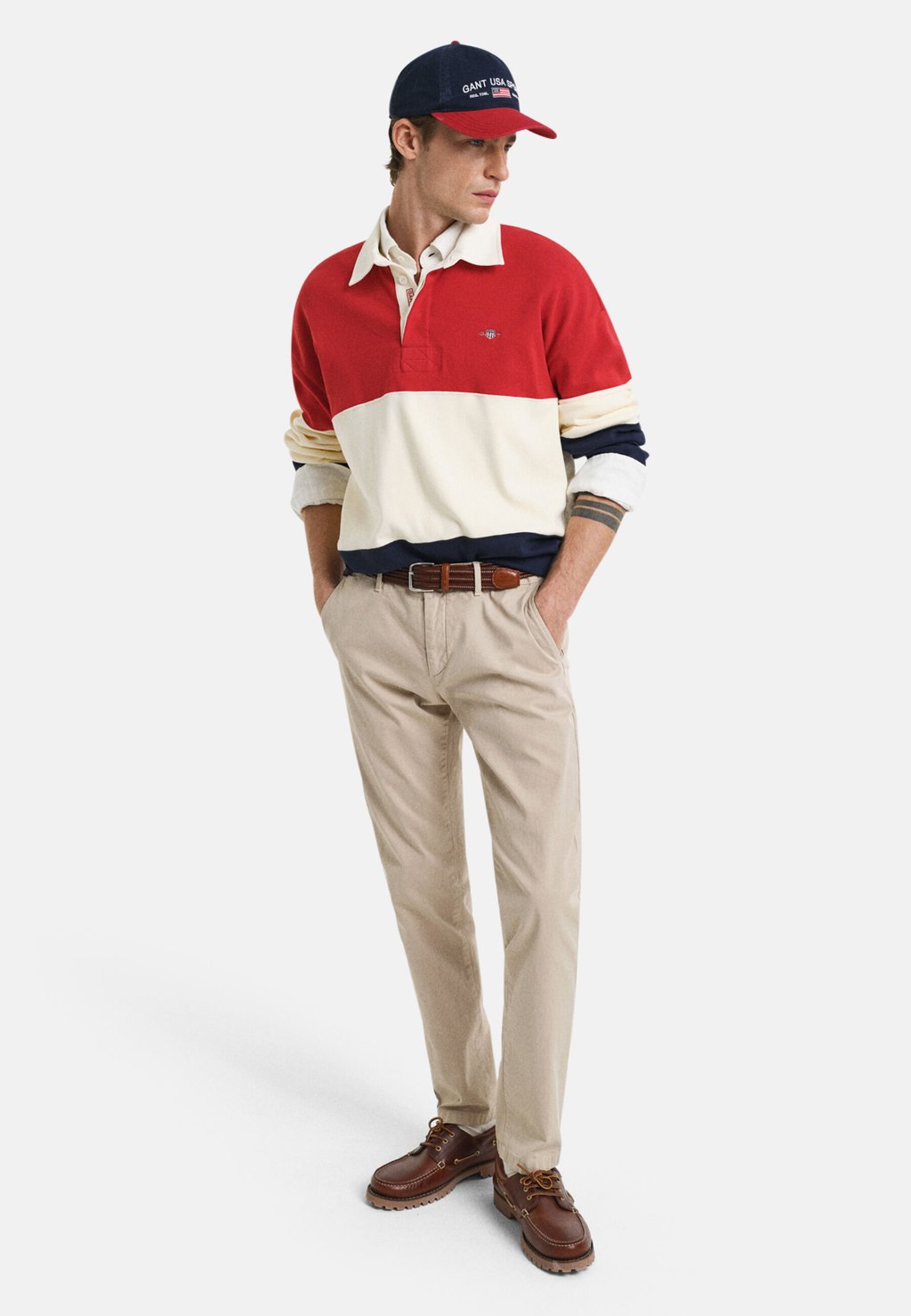 

Чиносы SUNFADED GANT, песочный