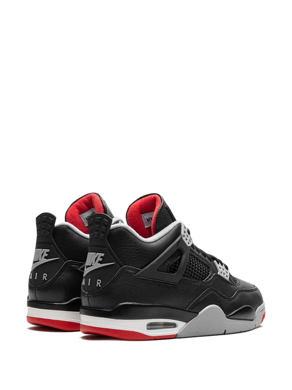 Кроссовки Air  4 'Bred Reimagined' Jordan, черный — фото 3