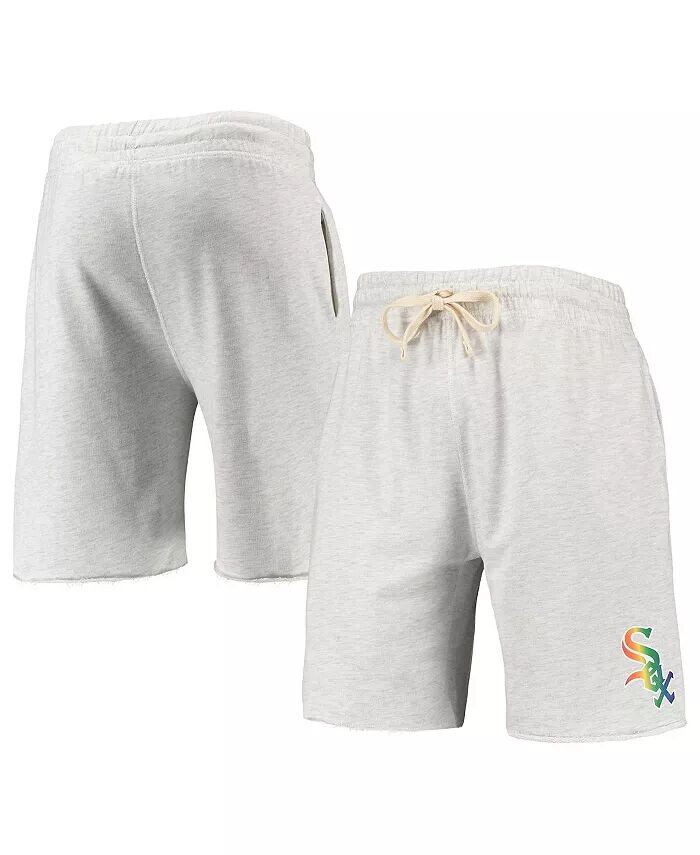

Мужские овсяные шорты Chicago White Sox Mainstream с логотипом Terry Tri-Blend Concepts Sport