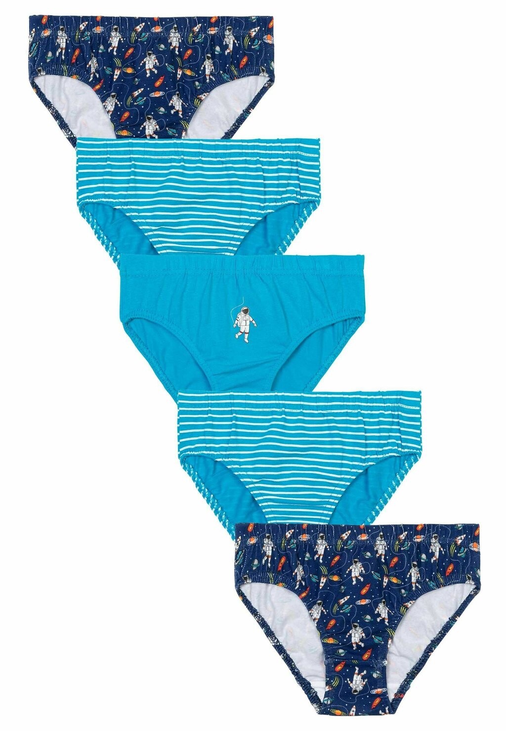 

Трусы 5 PACK MINOTI, цвет light blue dark blue