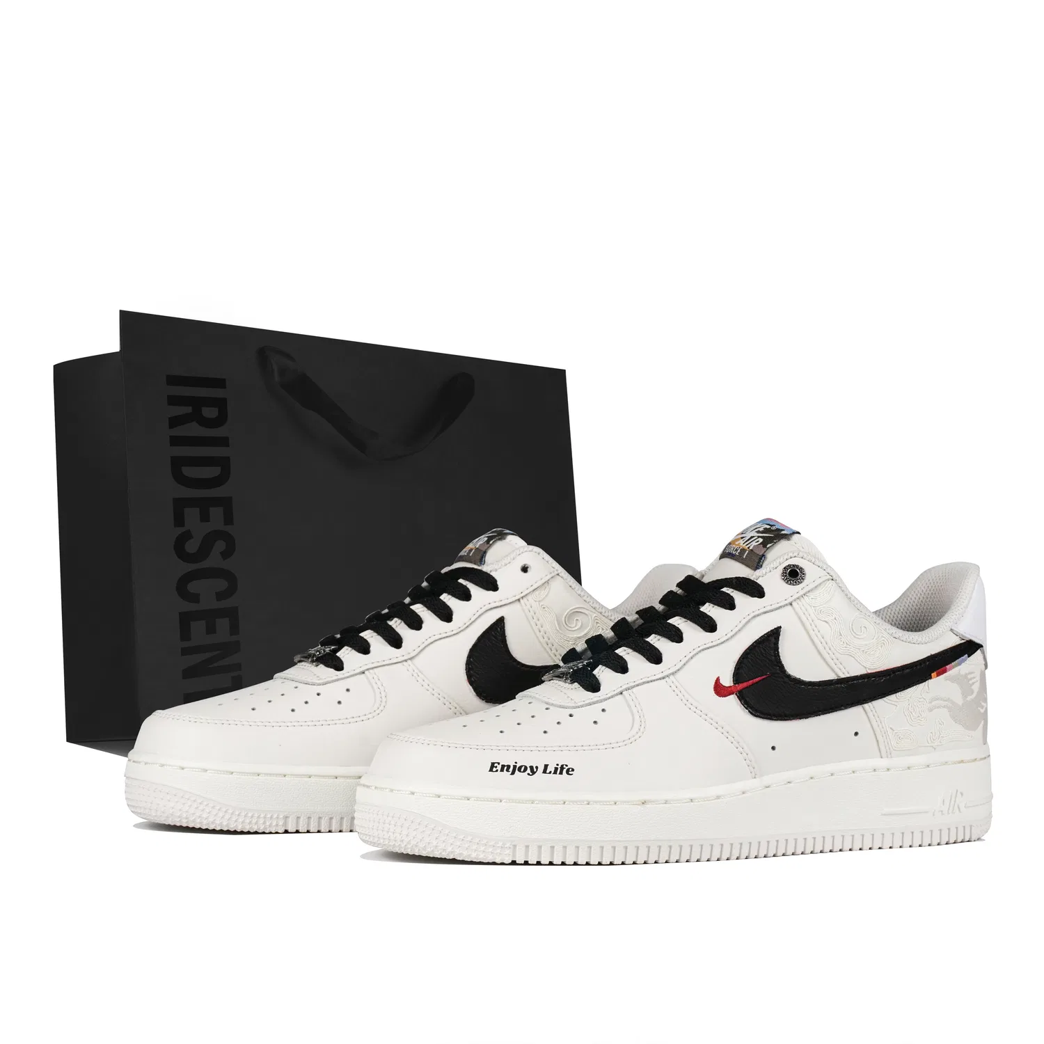 Кроссовки скейтбординг Nike Air Force 1 Low белые