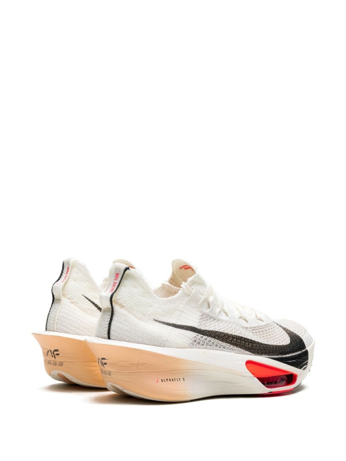 Кроссовки Nike Air Zoom Alphafly Next% 3 "Sail Crimson Tint", белый — фото 3