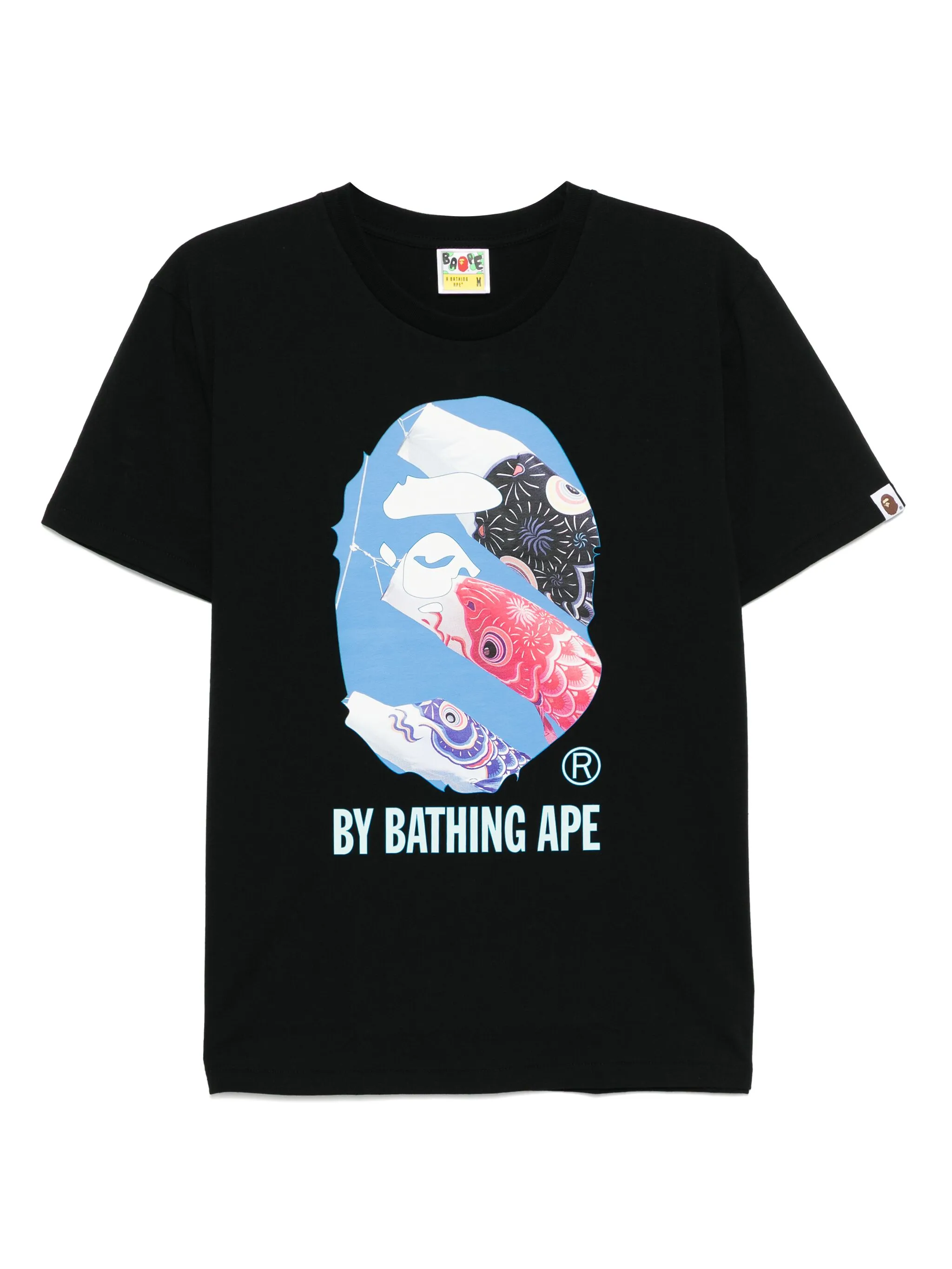 

Футболка Carp с фотопринтом A Bathing Ape, черный
