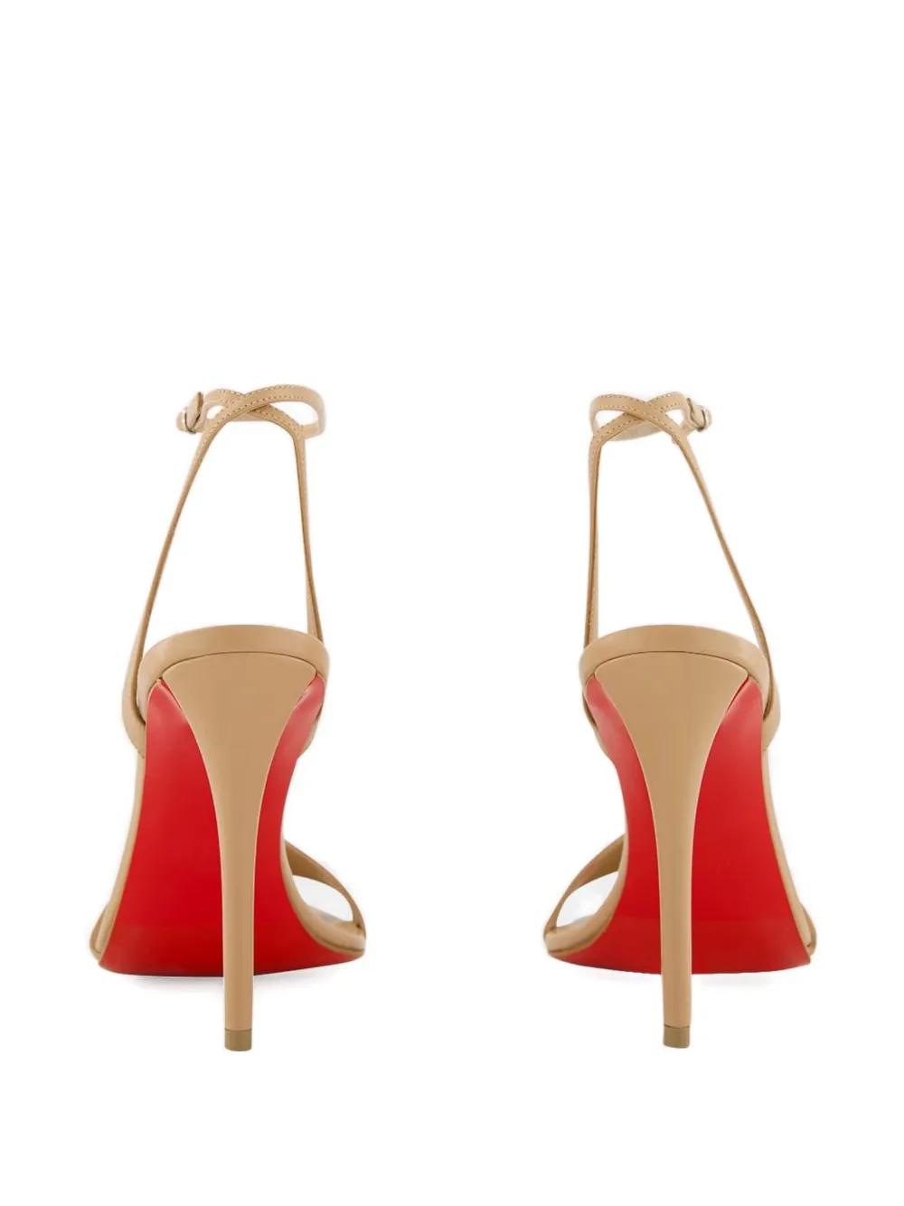 Сандалии Miss Z 100 мм Christian Louboutin, нейтральный — фото 3