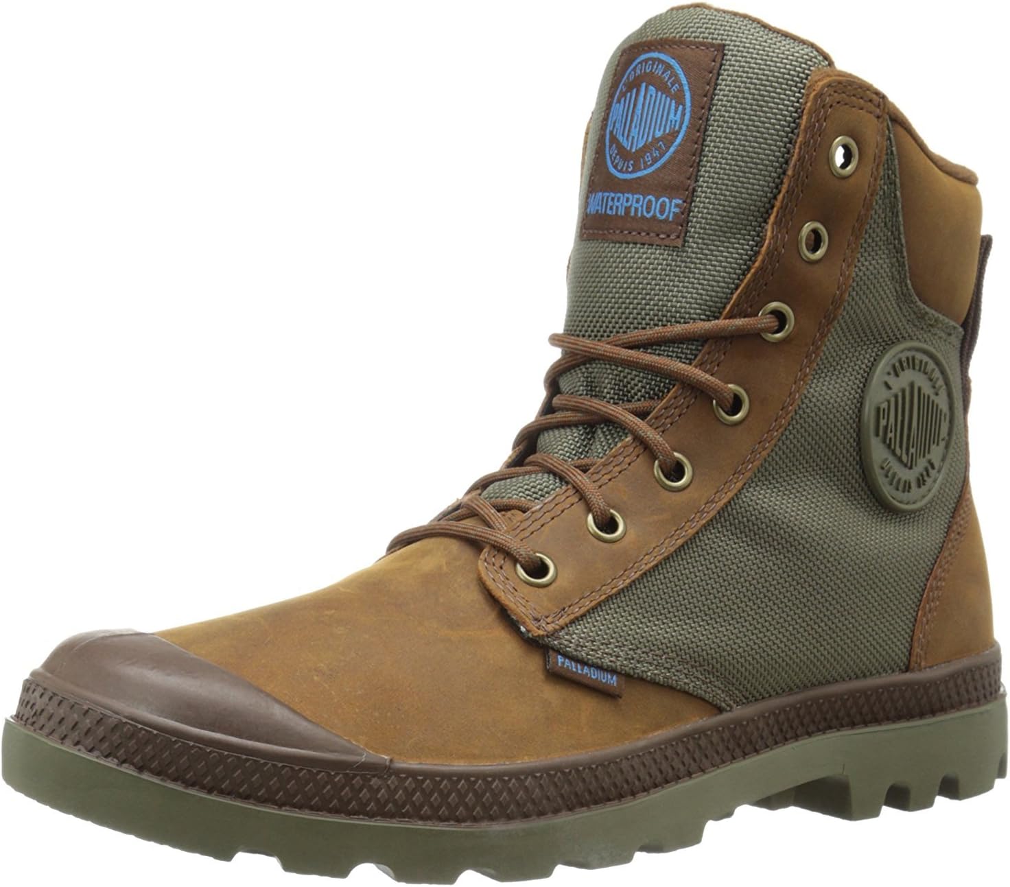 

Водонепроницаемые ботинки Palladium Pampa Sport Cuff WPN, коричневый