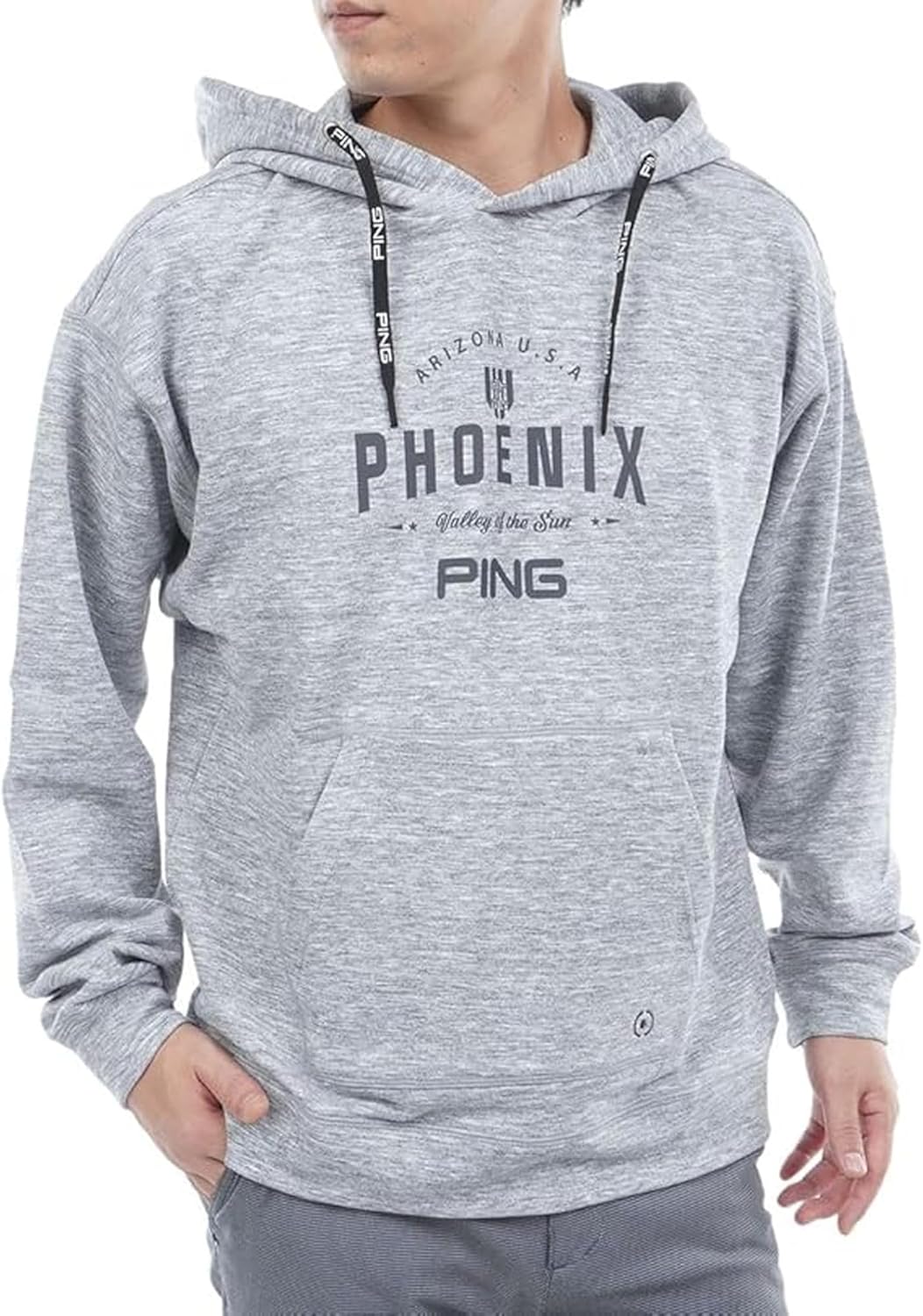 

Мужская толстовка PING Apparel Dry Mix (быстросохнущая) для игры в гольф, серая, размер LL (код товара: 621-5262900)