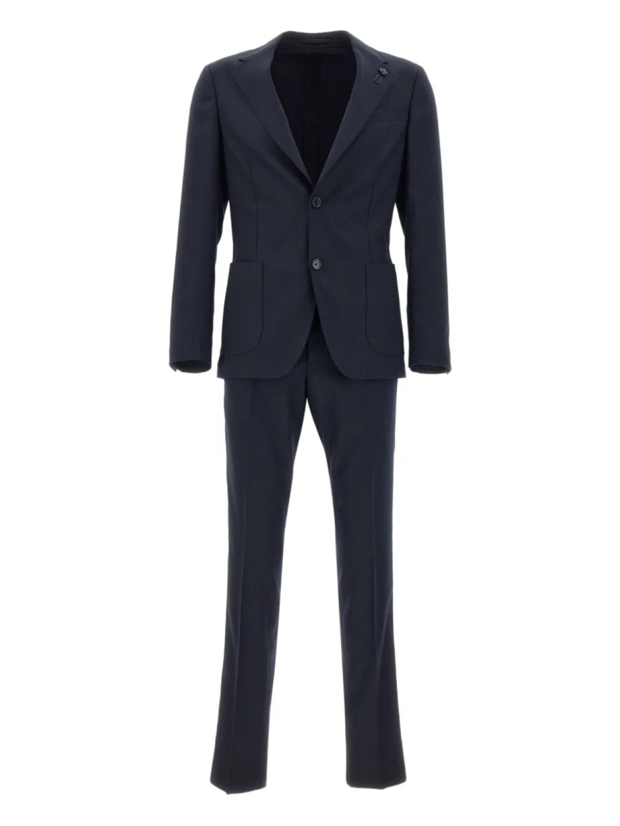 

Однобортный костюм Lardini, синий