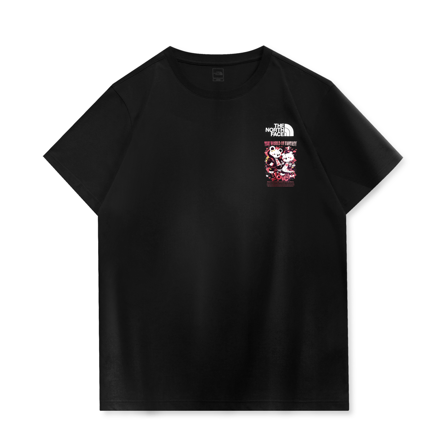 

THE NORTH FACE Футболка унисекс черная, Черный, THE NORTH FACE Футболка унисекс черная