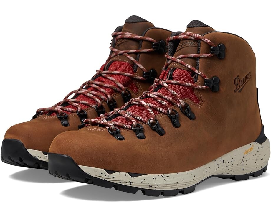 

Походная обувь Danner Mountain 600 Evo 4.5" GTX, цвет Mocha Brown/Moto Red
