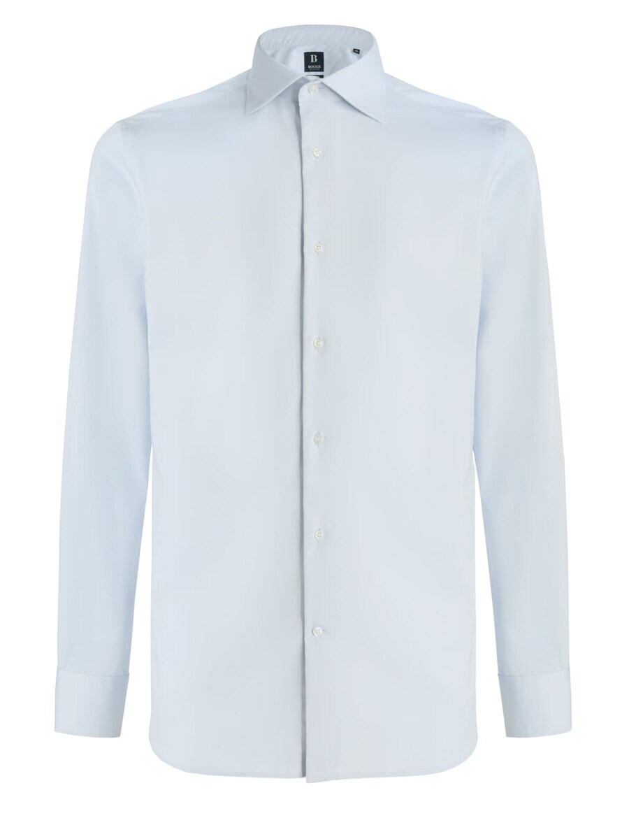 

Рубашка Boggi Milano Regular fit Button Up, светло-голубой