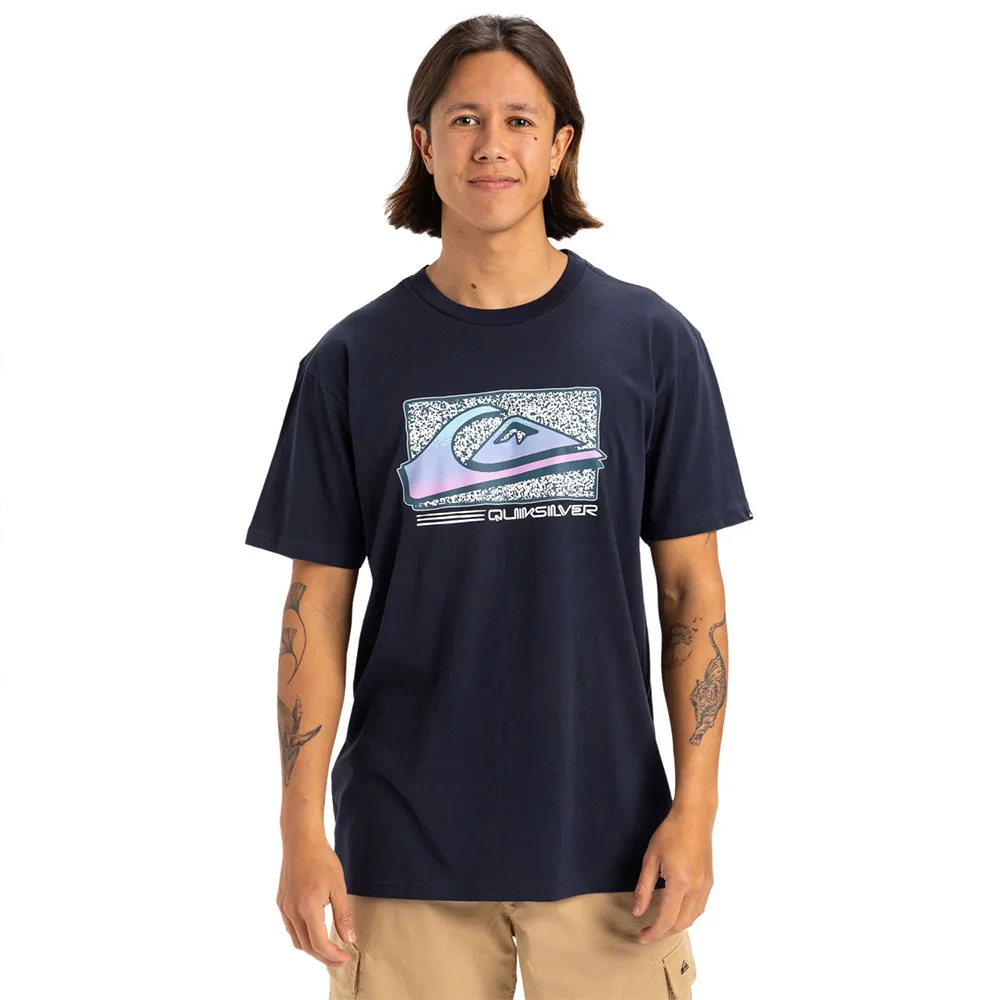 

Футболка с коротким рукавом Quiksilver Retro Fade, синий