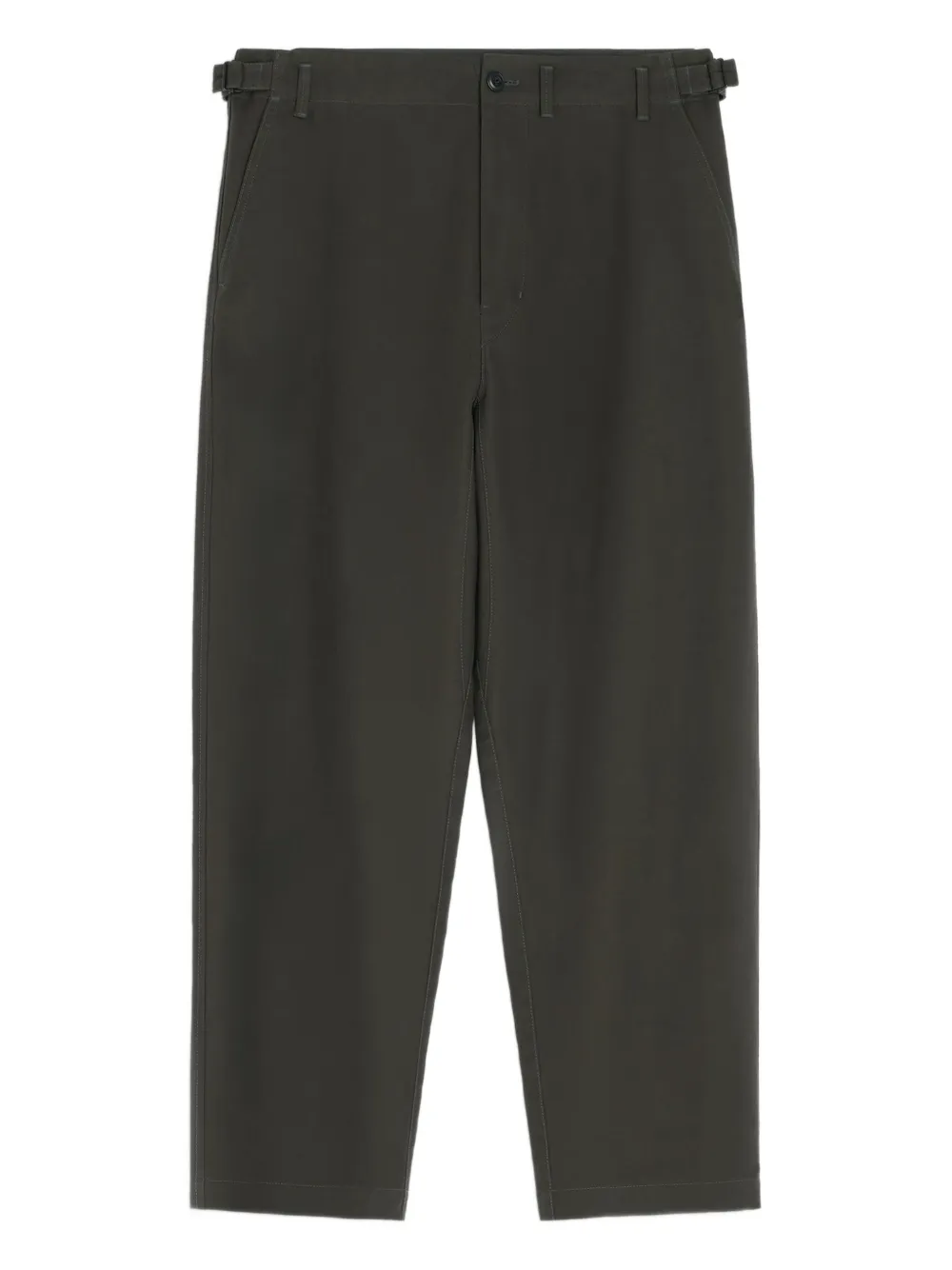 

Зауженные брюки с регулируемым поясом LEMAIRE, коричневый