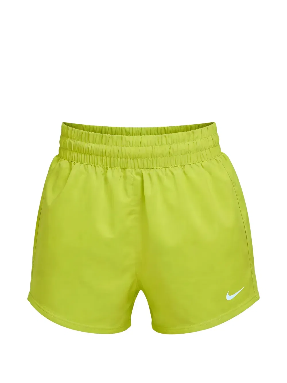 Эластичные шорты с логотипом Nike Kids, зеленый