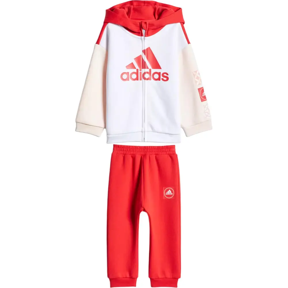 Повседневная спортивная одежда красная для младенцев и малышей Adidas — фото 2