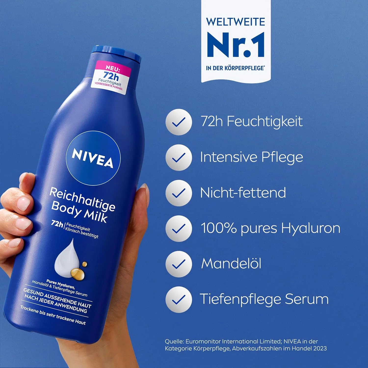 Интенсивно питательное молочко для тела NIVEA Rich Body Milk Nivea — фото 2