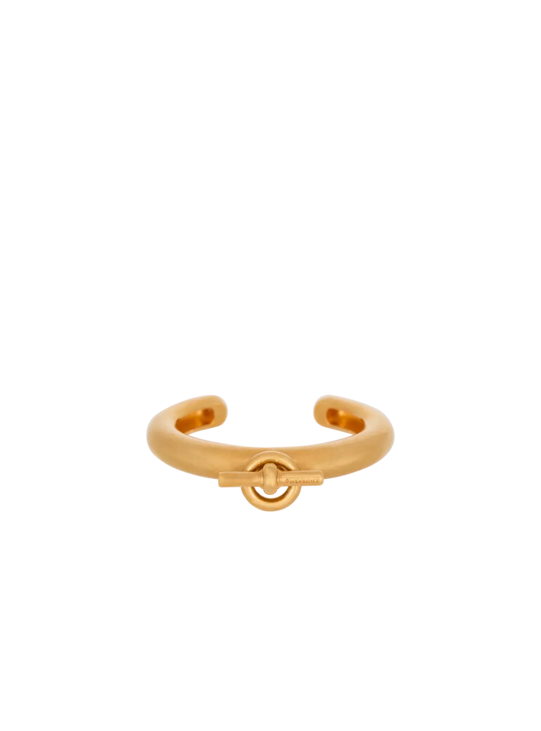 

Жесткий браслет с перекладиной Balmain, золото