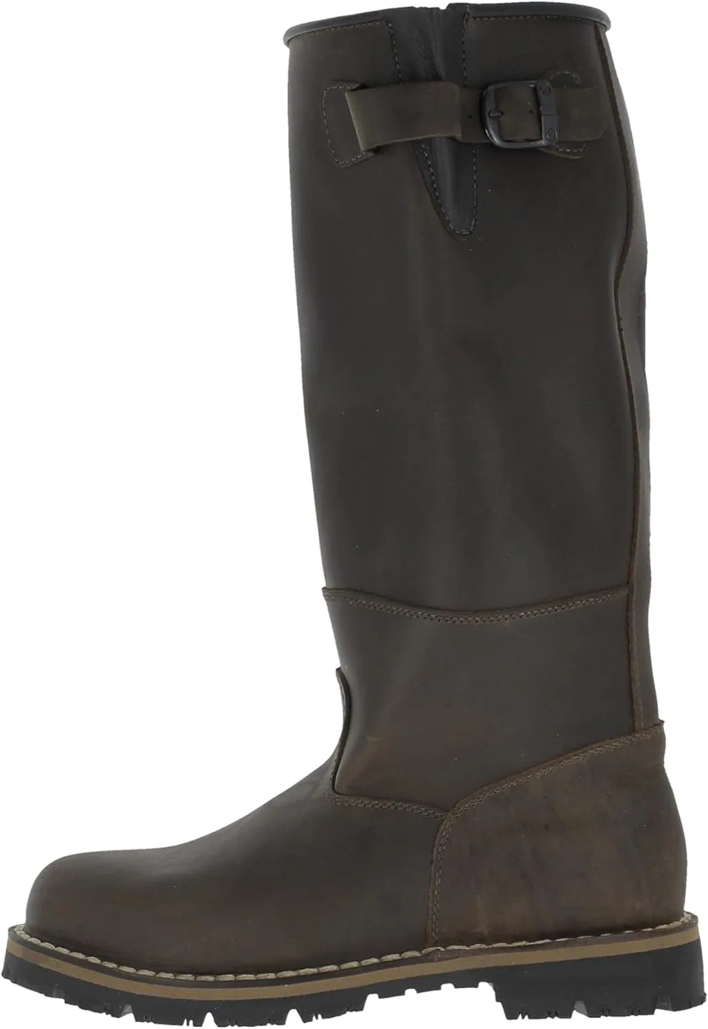 Schladminger Bergschuh Мужские зимние ботинки Jörg, коричневые, круглой формы, теплые, на подкладке, для снега — фото 2