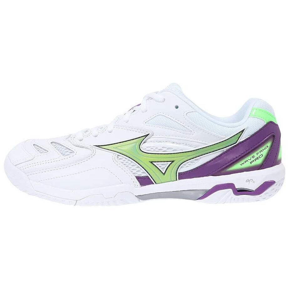 

Кроссовки Mizuno PRO Badminton Shoes Unisex, белый/зеленый/фиолетовый