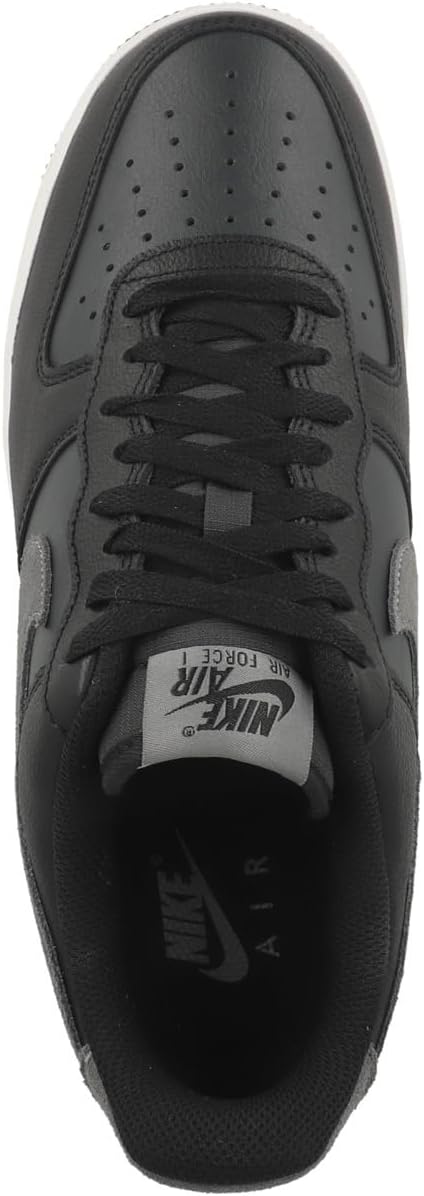 Мужские кроссовки Nike Air Force 1 '07 LV8, черный/серый/темно-серый — фото 2