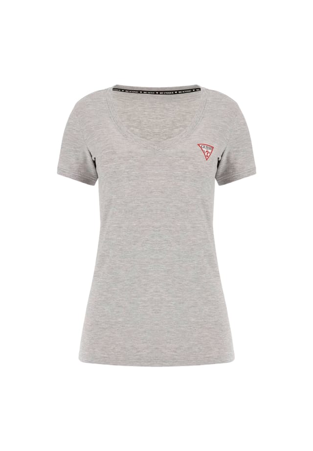 

Футболка с коротким рукавом мини-треугольник Guess, серый
