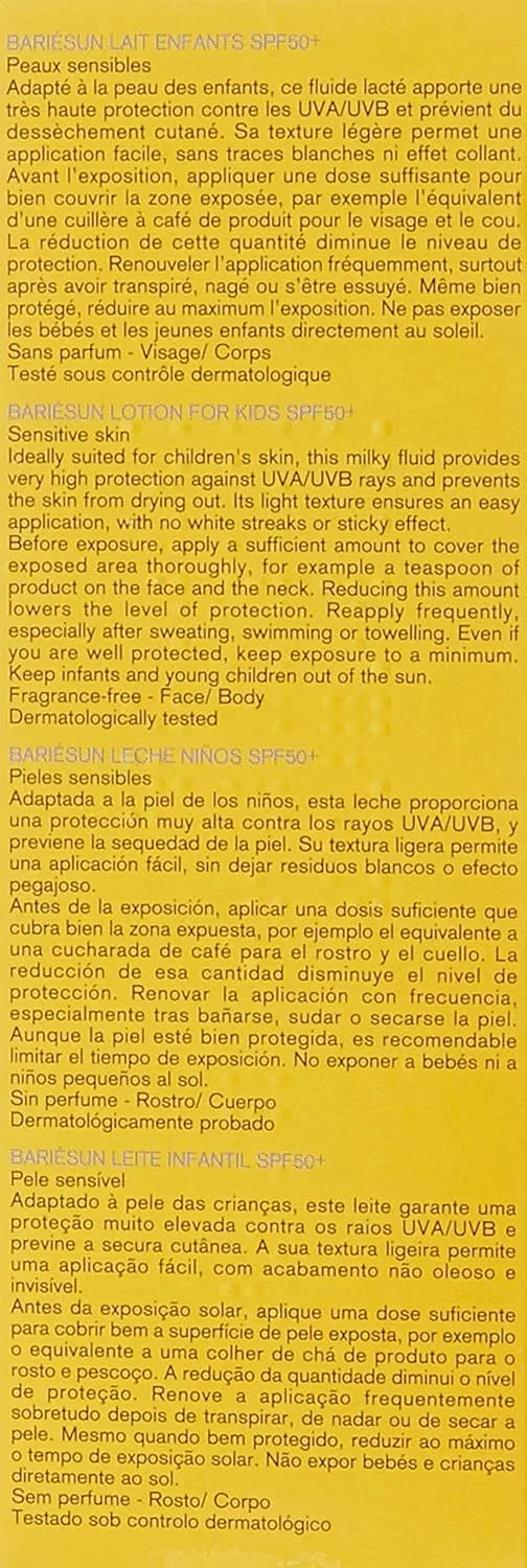 Солнцезащитное молочко SPF50+ Uriage Bariesun 100 мл мультиколор — фото 3