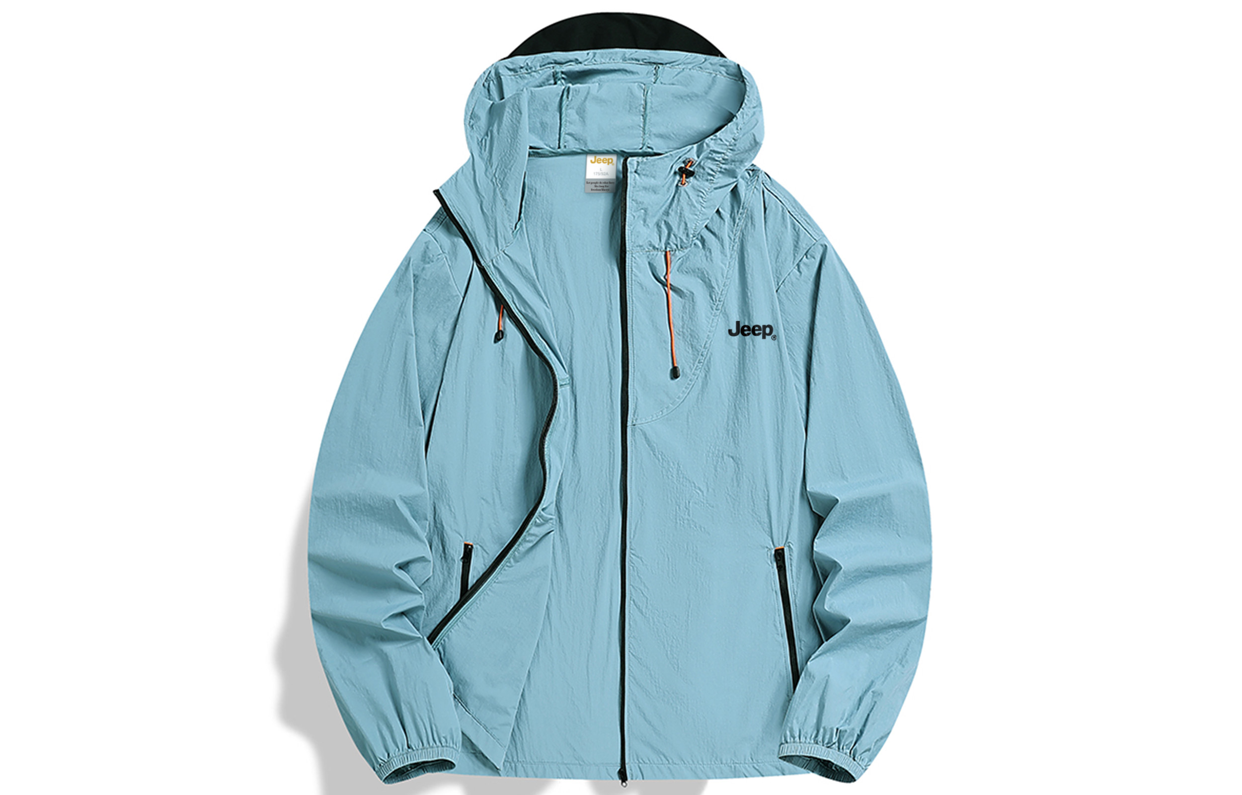 

Коллекция солнцезащитной одежды Ice Peak с защитой от ультрафиолета, дышащая и быстросохнущая, унисекс Jeep, светло-синий