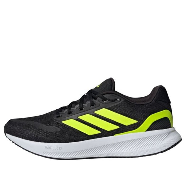 

Кроссовки runfalcon 5 'core black lucid lemon' Adidas, черный