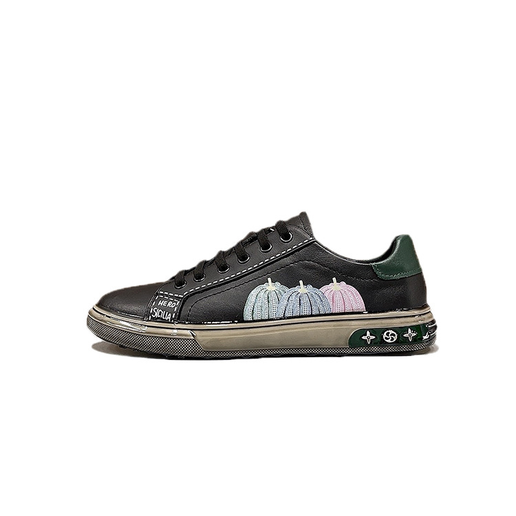 

SENJIALUO Мужские повседневные туфли с низким верхом белого цвета