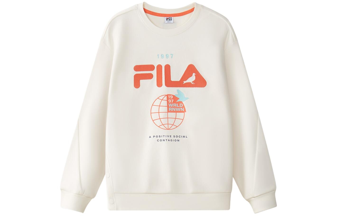 

Толстовка GS Fila Kids, слоновая кость