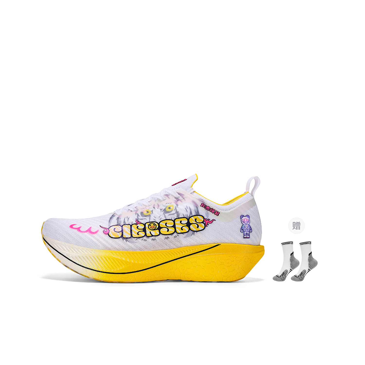 

Ограниченная серия Muscle Cloud, беговые кроссовки унисекс, низкие CIERSES, Comes with Professional Running Socks