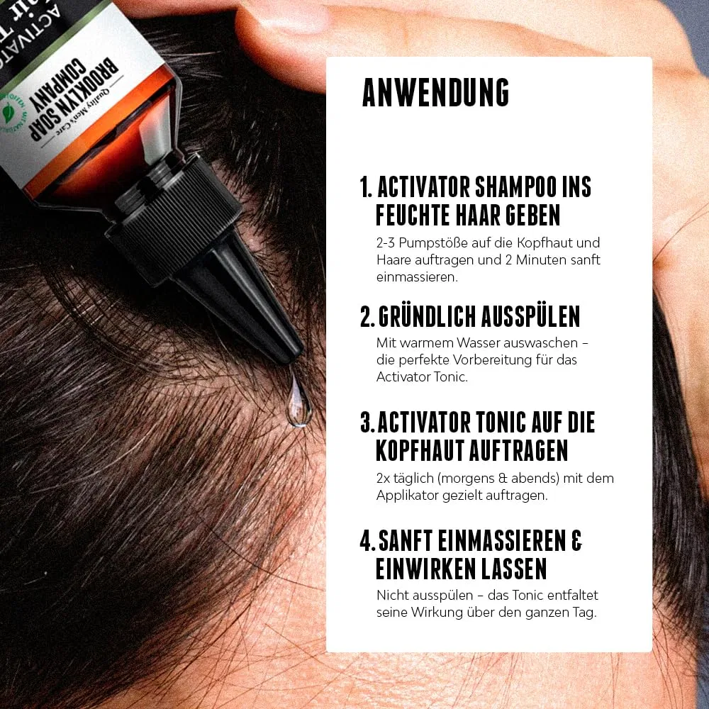 Набор для активации роста волос Activator Hair Bundle от Brooklyn Soap Company Brooklyn Soap Company — фото 4