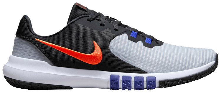 

Кроссовки Nike Flex Control 4 'Wolf Grey Black Team Orange', серый