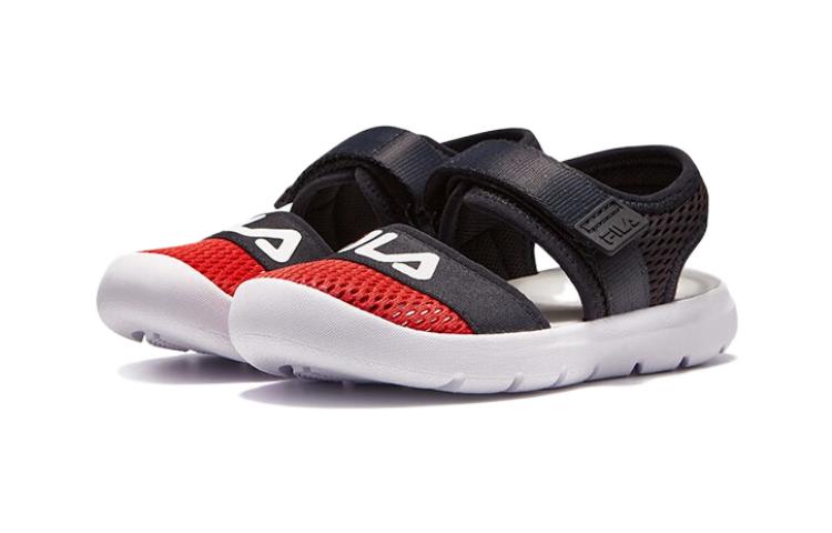Износостойкие детские сандалии Fire Red Legend Blue для детей 3-7 лет FILA KIDS, Fire Red/Legend Blue — фото 3