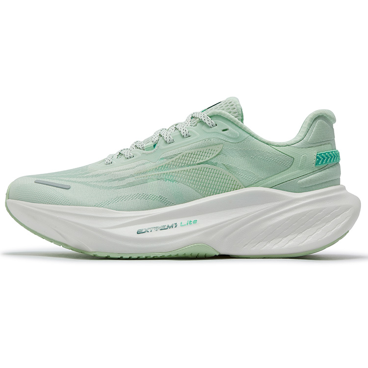 

361° Износостойкие дышащие кроссовки Rebound Low Top для повседневного бега, мужские, из пеноматериала, бирюзового цвета