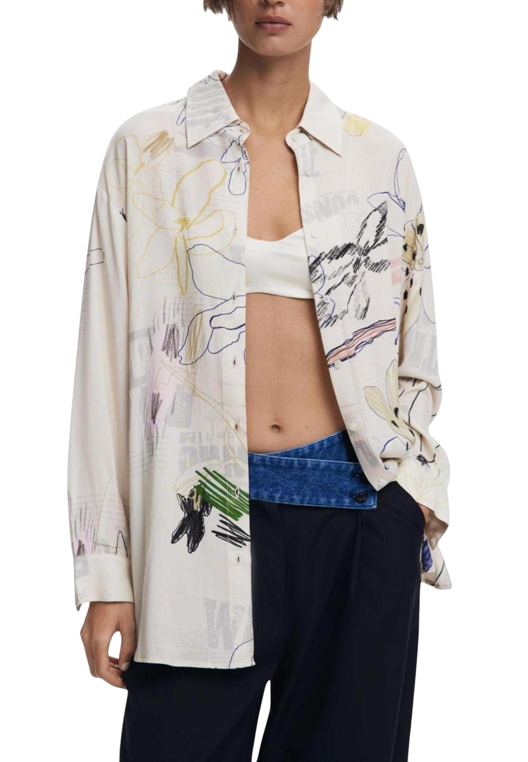 

Рубашки Desigual, бежевый