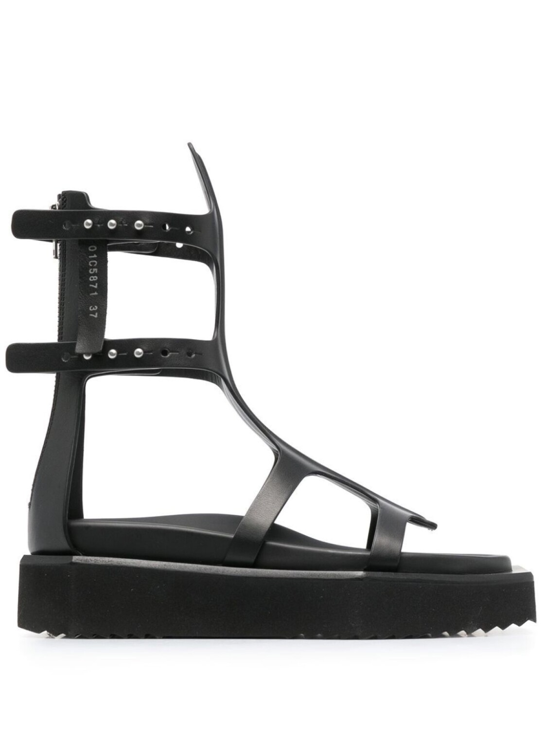 Rick Owens сандалии Turbo Cyclops Spartan, черный