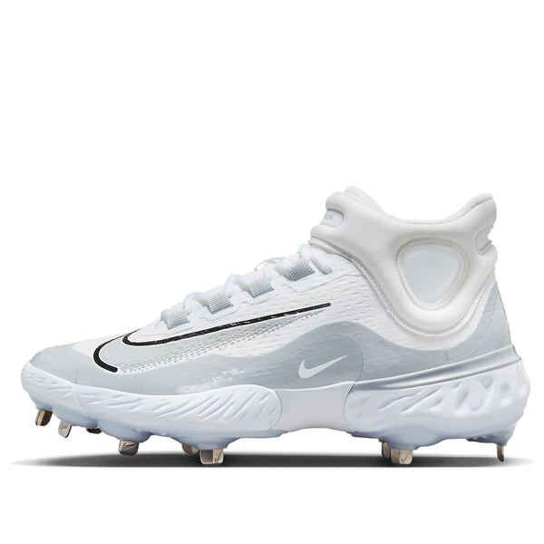 

Кроссовки alpha huarache elite 4 mid 'white wolf grey' Nike, белый