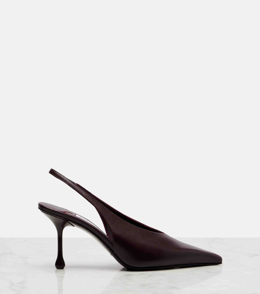 Туфли-лодочки Isa 80 на ремешке из кожи Jimmy Choo, Deep Merlo — фото 4